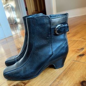 Clarks Black Booties